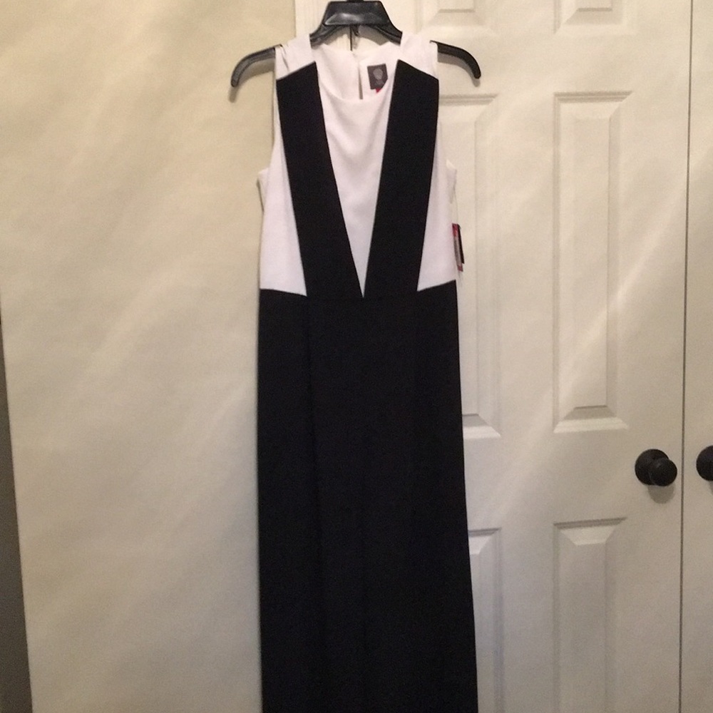 Vince Camuto sleeve pantsuit jumper